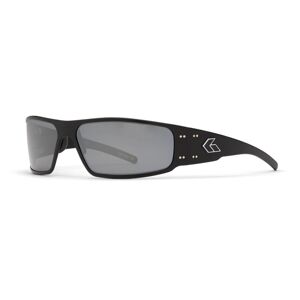 Slnečné okuliare Magnum Polarized Gatorz® – Smoke Polarized w/ Chrome Mirror (Farba: Čierna, Šošovky: Smoke Polarized w/ Chrome Mirror)