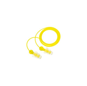 Špunty do uší so šnúrkou Tri-Flange Peltor® (Farba: Žltá)