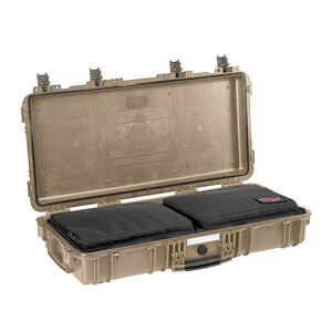 Odolný vodotesný kufor 7814 Explorer Case® / s puzdrom – Piesková (Farba: Piesková)