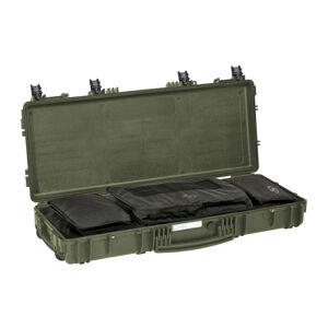 Odolný vodotesný kufor 9413 Explorer Case® / s puzdrom – Zelená (Farba: Zelená)