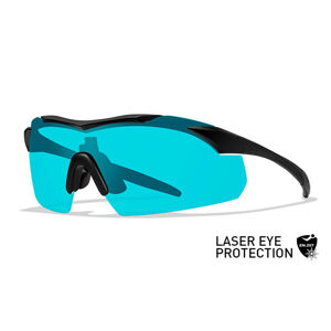 Ochranné strelecké okuliare Vapor 2.5 Laser Wiley X® – Blue Tint, Čierna (Farba: Čierna, Šošovky: Blue Tint)