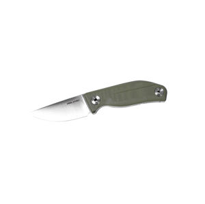Zatvárací nôž CVX-80 Real Steel® – Strieborná čepeľ - Satin, Zelená (Farba: Zelená, Varianta: Strieborná čepeľ - Satin)