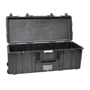 Odolný vodotesný kufor 9433 Explorer Case® / bez peny – Čierna (Farba: Čierna)