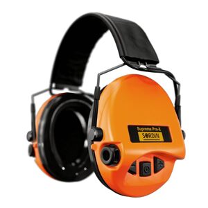 Elektronické chrániče sluchu Supreme Pro-X Slim Sordin® – Oranžová (Farba: Oranžová)