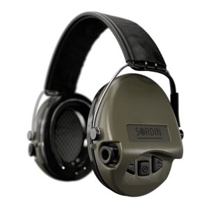 Elektronické chrániče sluchu Supreme Pro Sordin® (Farba: Zelená)