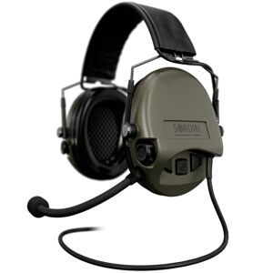 Elektronické chrániče sluchu Supreme Mil-Spec CC Slim Sordin®, s mikrofónom – Zelená (Farba: Zelená)