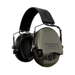 Elektronické chrániče sluchu Supreme Mil-Spec AUX Sordin® – Zelená (Farba: Zelená)