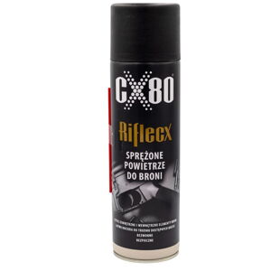 Stlačený vzduch na čistenie zbrane Riflecx® 500 ml (Farba: Čierna)