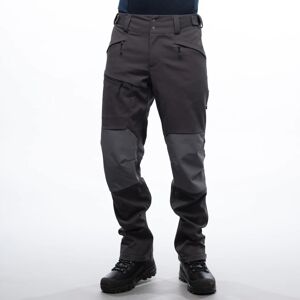 Softshellové nohavice Fjorda Trekking Hybrid Bergans® – Solid Charcoal / Solid Dark Grey (Farba: Solid Charcoal / Solid Dark Grey, Veľkosť: XL)