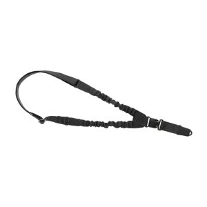 Jednobodový popruh na zbraň Elastic Snap Hook Clawgear® – Čierna (Farba: Čierna)