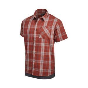 Košeľa s krátkym rukávom Guardian Stretch Vertx® – MAHOGANY BLOCK PLAID (Farba: MAHOGANY BLOCK PLAID, Veľkosť: M)