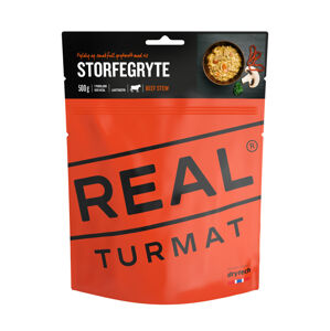 Dehydrované jedlo Dusené hovädzie Real Turmat® (Farba: Oranžová)