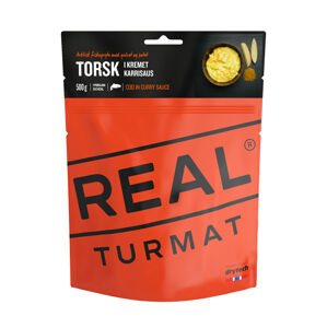 Dehydrované jedlo Treska v karí omáčke Real Turmat® (Farba: Oranžová)
