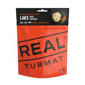 Dehydrované jedlo Krémové cestoviny s lososom Real Turmat® (Farba: Oranžová)