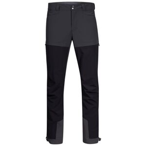 Softshellové kalhoty Bekkely Hybrid Bergans® – Black / Solid Charcoal (Farba: Black / Solid Charcoal, Veľkosť: XXL)