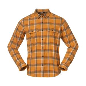 Flanelová košeľa Tovdal Bergans® – Golden Field / Green Mud Check (Farba: Golden Field / Green Mud Check, Veľkosť: XL)