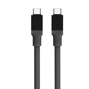 Kábel Fat Man Cable Tactical®, USB-C/USB-C – Sivá (Farba: Sivá)