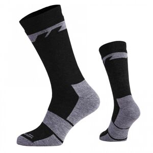 Ponožky Alpine Merino Heavy Pentagon® – Čierna (Farba: Čierna, Veľkosť: 42-44)