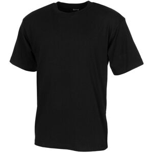 Bavlnené tričko US army MFH® s krátkym rukávom – Čierna (Farba: Čierna, Veľkosť: M)