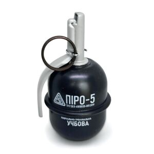 Simulačný a cvičný granát PIRO-5 Pyrosoft® (Farba: Čierna)